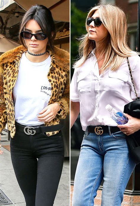 best gucci belts outfits|celebrities wearing Gucci belt.